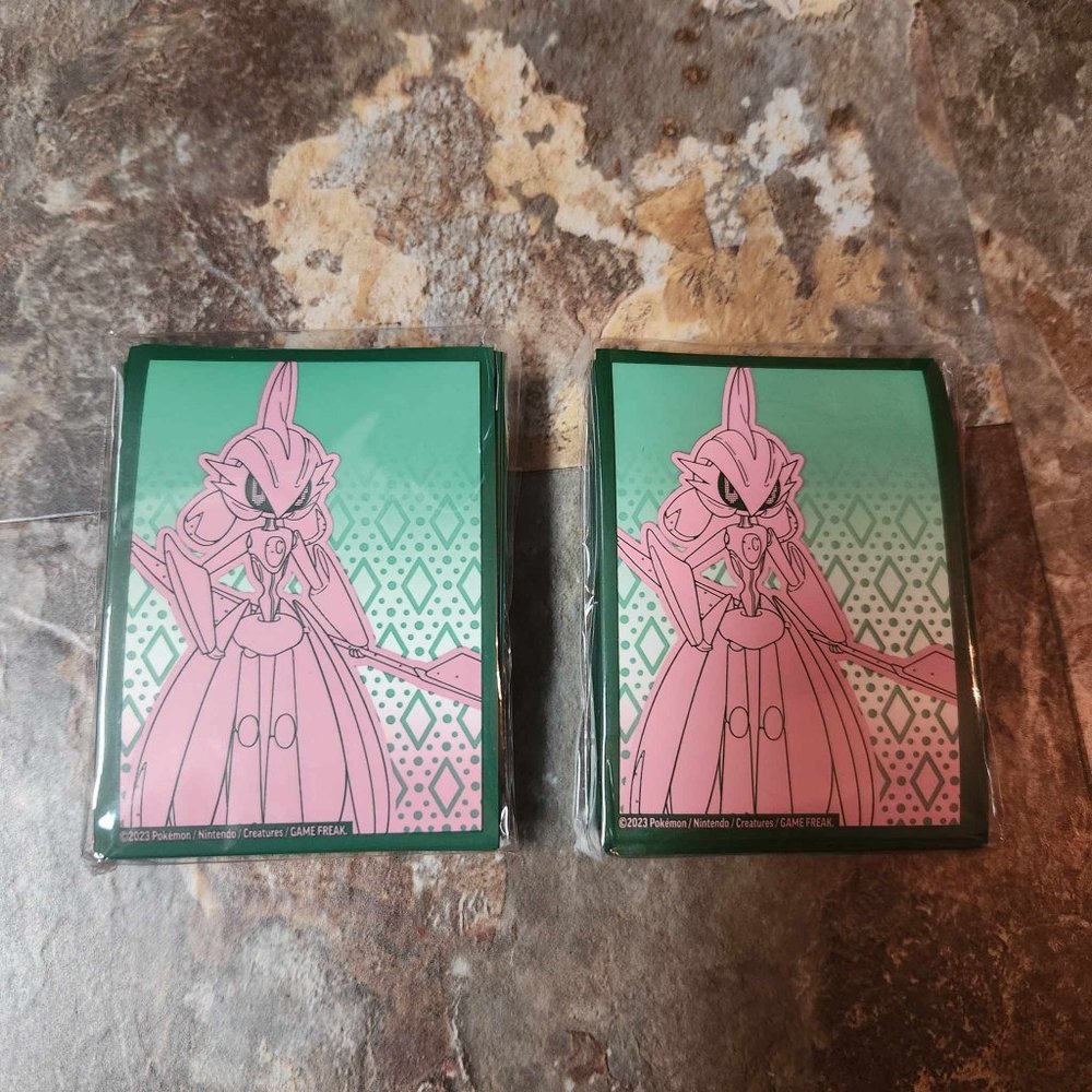 Pokemon Paradox Rift Iron Valiant Sleeves 65 ct - Lot of 2 - Brand new